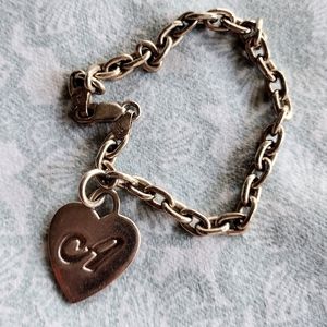 "A" Initial Bracelet